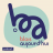 Logo du podcast Blois aujourd’hui : les initiales B et A sont écrites par un seul trait.